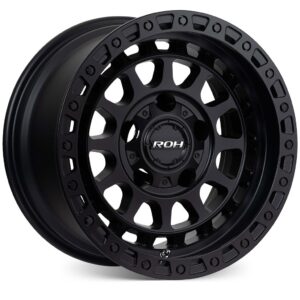 TUNDRA (17×8.50) 4 THRUST SMOKED SATIN BLACK TINT 5×150 +25 Offset
