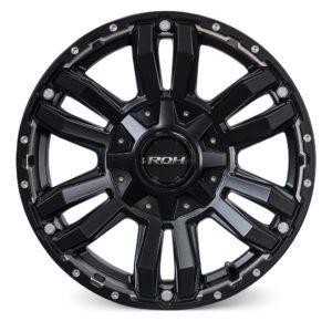 Pro Comp 40 Series Vertigo Wheel, 17×9 with 5 on 5 Bolt Pattern – Matte Graphite
