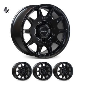 LC300 (18X9) 4x INVADER WHEELS (6/139) +30 OFFSET