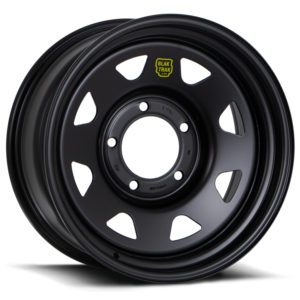 Y61/ Y60 (16X8) 5x Blak Trak Steel wheels (6/139) -13 OFFSET